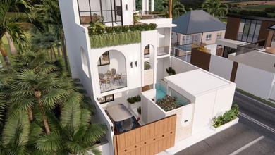 Dijual Villa Modern Mediterania View Gwk di Kutuh