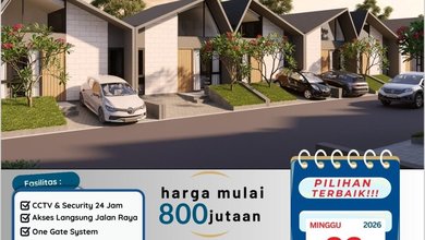 Rumah Dijual di Cipondoh, Tangerang, LB 41m², Harga Terbaik!