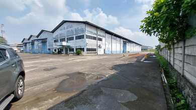 Dijual Cepat Harga Nego Sebidang Tanah Danbangunan Pabrik di Jl.palem Manis 2 Jatake Tangerang