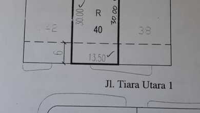 Dijual Tanah Premium di Gading Serpong, Tangerang, LT 405m²