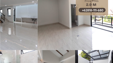 Rumah Elegan di Alam Sutera, Tangerang, 3 KT, LT 112m²