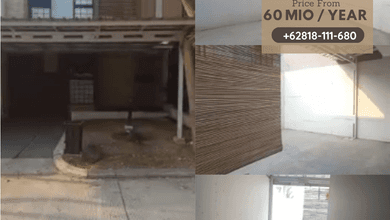 Rumah Siap Tempat dengan LT m2 Semi Furnished