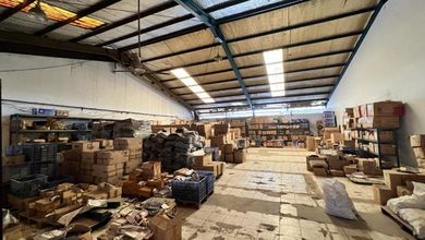 Gudang siap pakai luas 7270 m SHM di Pergudangan Harapan Dadap Jaya Tangerang 