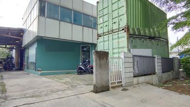 Gudang ada Office 600 m HGB Bagus bisa Container lokasi Strategis Dekat Tol Stasiun RS di BSD Tangerang 