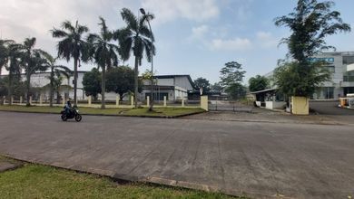 Gudang Workshop hitung Harga tanah HGB 8400 m lokasi kawasan Pergudangan Taman Tekno BSD Tangerang 