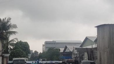 Gudang Elang Laut PIK luas tanah 340m2, ada office, kokoh dan siap pakai.