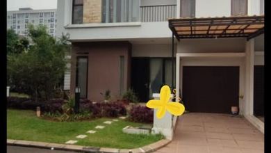 For Sale rumah Mewah di Gading Serpong Scientia Garden, Tangerang - LT 272m²