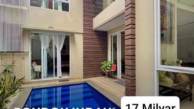Hunian Mewah di Pondok Indah, Jakarta Selatan, 7 KT, LT 305m²