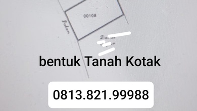 Tanah Ideal untuk Hunian di Cisarua, Bogor, Luas 975m²