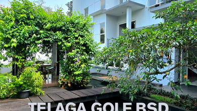 For Sale rumah Eksklusif di BSD Telaga Golf, Tangerang - LT 644m²