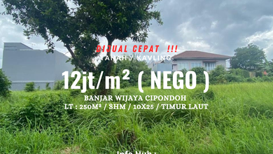 Dijual Tanah Premium di Banjar Wijaya, Tangerang, LT 250m²
