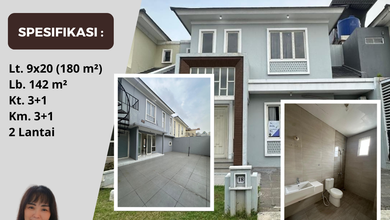 Dijual Rumah Strategis di Suvarna Sutera, Tangerang - LT 180m²