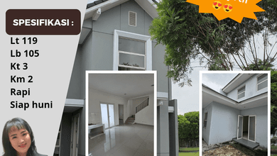 Rumah Siap Huni dengan LT m2 Unfurnished