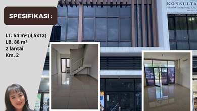 Termurah! Jual Ruko Second Siap Huni Unfurnished untuk Usaha Anda di Cikupa Citra Raya