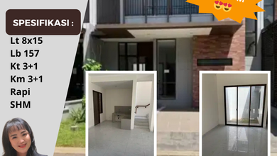 Dijual Rumah Nyaman di Suvarna Sutera, Tangerang - LT 120m²