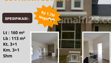 Rumah Dijual di Sindang Jaya, Tangerang, LB 113m², Harga Terbaik!