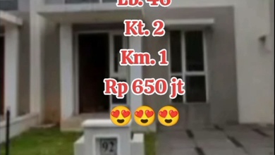 Jual Rumah Mewah LT 102 m2 Area Suvarna Sutera, Tangerang