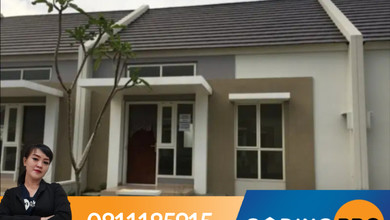 Jual Rumah Siap Huni area Suvarna Sutera, Tangerang, Luas 119 m2