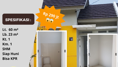 Jual Rumah Sederhana di Parung Panjang, Bogor, 1 KT, Harga Terbaik