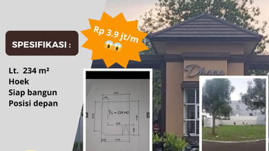 Kesempatan Tanah Strategis di Suvarna Sutera, Tangerang, Harga 912 Juta