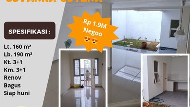 Hunian Favorit di Suvarna Sutera, Tangerang, 3 KT, Harga 1,9 Miliar