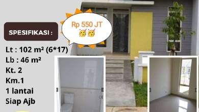 Jual Rumah Nyaman di Suvarna Sutera, Tangerang - LT 102m²
