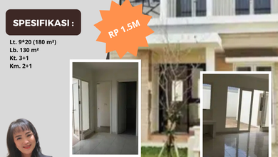 Kesempatan Rumah di Suvarna Sutera, Tangerang, LB 130m², Harga 1,45 Miliar