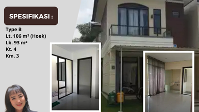 Rumah Dijual di Suvarna Sutera, Tangerang, LB 93m², Harga Terbaik!