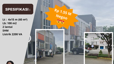 Murah Banget Ruko Premier Park 2 Modernland Tangerang