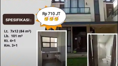 Dijual Rumah Strategis di Suvarna Sutera, Tangerang - LT 84m²