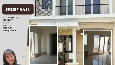 Promo Rumah di Suvarna Sutera, Tangerang, LB 115m², Harga 1,2 Miliar