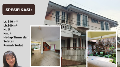 Rumah Mewah di Cinere, Depok, 4 Kamar Tidur, LT 340m²