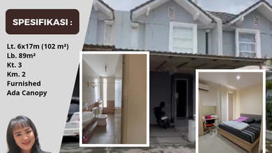 Properti Siap Pakai di Kawasan Cikupa, Tangerang, LT 102m²