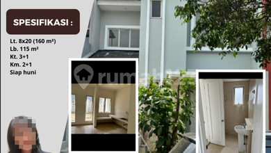 Rumah Dijual di Suvarna Sutera, Tangerang, LB 115m², Harga Terbaik!