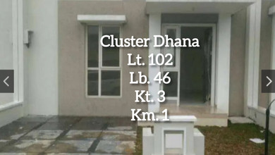 Rumah Siap Huni di Area Suvarna Sutera, Tangerang, LT 102m²