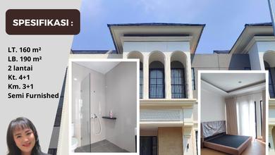 Rumah Eksklusif Semi Furnished Lokasi Strategis di Suvarna Sutera