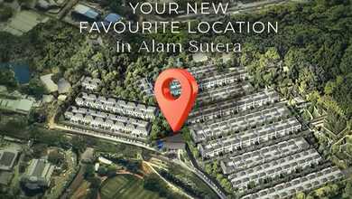 Dijual Tanah Eksklusif di Alam Sutera, Tangerang, LT 480m²