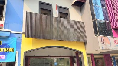 Ruko hadap jalan raya di Bintaro sebrang bintaro plaza