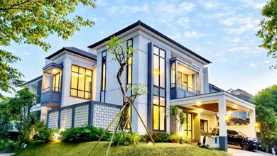 Hunian Elite di Kawasan BSD, Tangerang Selatan, LB 352m², Harga 6,9 Miliar