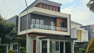 Kesempatan Langka, rumah Prestisius di BSD Green Wich, Tangerang, LB 428m²