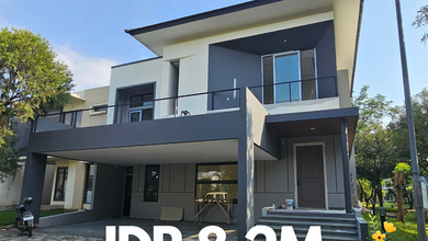 Rumah Mewah di BSD, Tangerang, 4 KT, LT 234m²