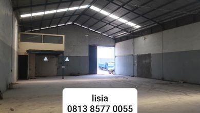 GUDANG MULTI GUNA SIAP PAKAI BUAT USAHA WORKSHOP  DI TANGERANG
