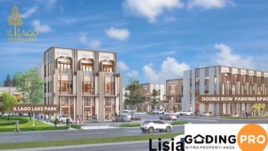 Studio Loft 3,5lantai, untuk investasi dan usaha,di gading serpong