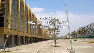Dijual Ruko PIK Golf Island Boulevard, 4,5x15, 4 Lantai, Lokasi Ramai