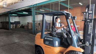 Di sewa gudang batu ceper