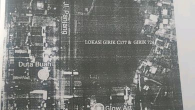 Tanah Elit Dijual di Jalan Panjang, Jakarta Barat, Harga 174 Miliar