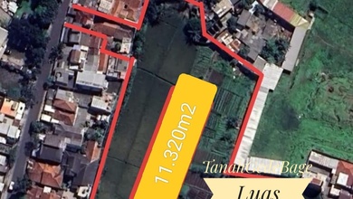 For Sale Tanah Premium di Gede Bage, Bandung, LT 13000m²