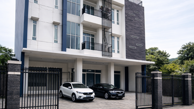 Gedung Mini Building 4,5 Lantai Setiabudi Kuningan Ada Lift Parkir Luas