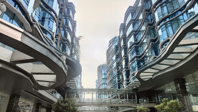 OFFICE TOWER LANDMARK PLUIT SEMIFURNISHED 134-520 M2 SIAP HUNI DEKAT KE AIRPORT