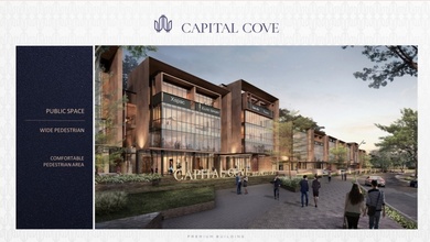 Ruang usaha + perkantoran capital cove desain modern  di bsd city